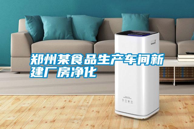 鄭州某食品生產(chǎn)車(chē)間新建廠(chǎng)房?jī)艋?/></p>
						    <p style=