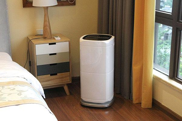 別墅民宿房間多怎么除濕?用壁掛式抽濕機