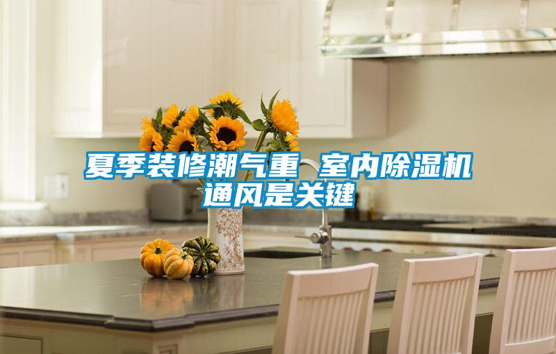 夏季裝修潮氣重 室內(nèi)除濕機通風是關(guān)鍵