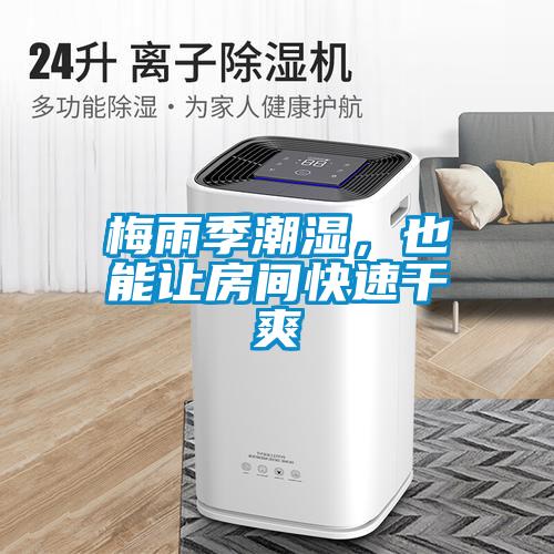 梅雨季潮濕,也能讓房間快速干爽