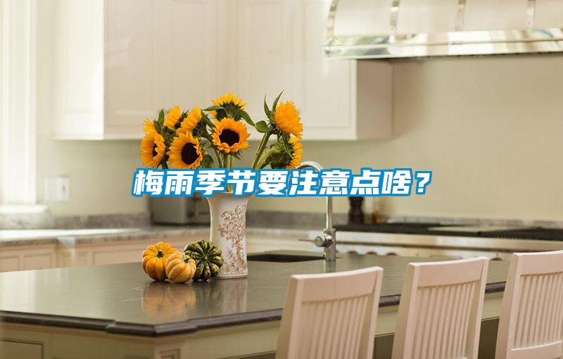 梅雨季節(jié)要注意點啥?