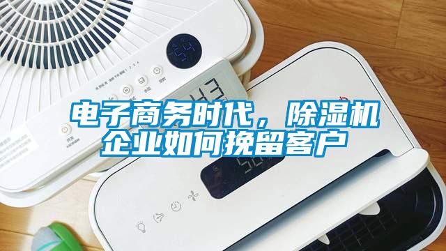 電子商務(wù)時代,除濕機(jī)企業(yè)如何挽留客戶