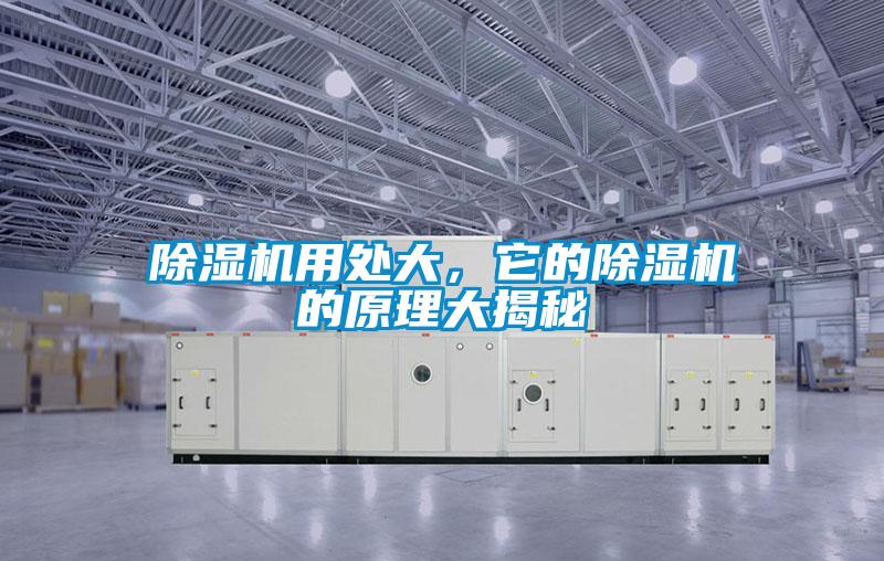 除濕機用處大,它的除濕機的原理大揭秘