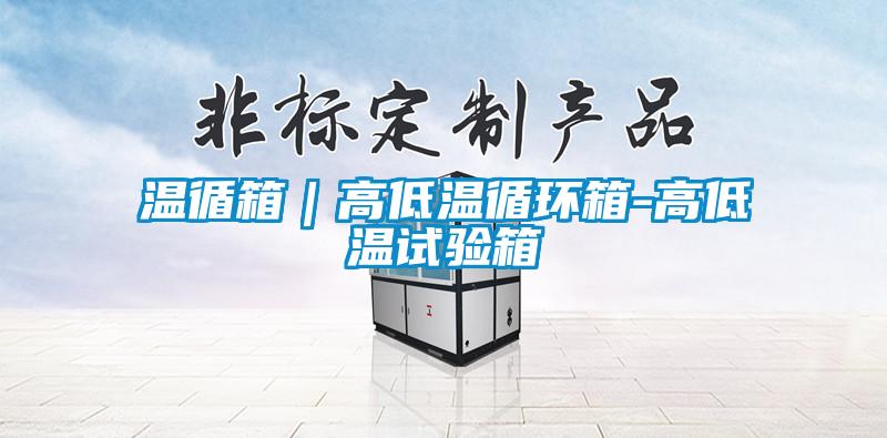 溫循箱|高低溫循環箱-高低溫試驗箱