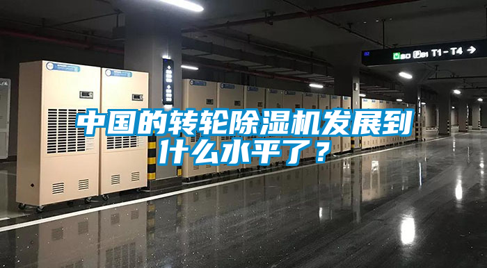 中國的轉輪除濕機發(fā)展到什么水平了？