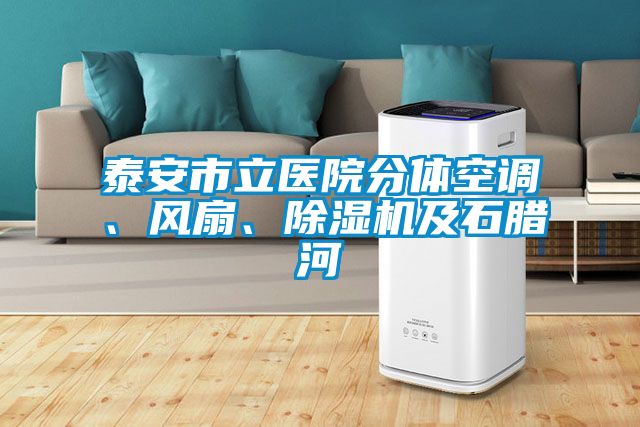 泰安市立醫院分體空調、風扇、除濕機及石臘河
