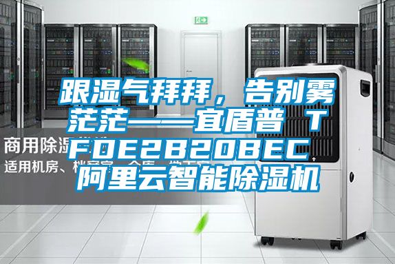 跟濕氣拜拜,告別霧茫茫——宜盾普 TFDE2B20BEC 阿里云智能除濕機