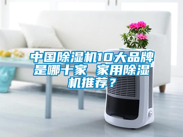 中國除濕機10大品牌是哪十家 家用除濕機推薦？