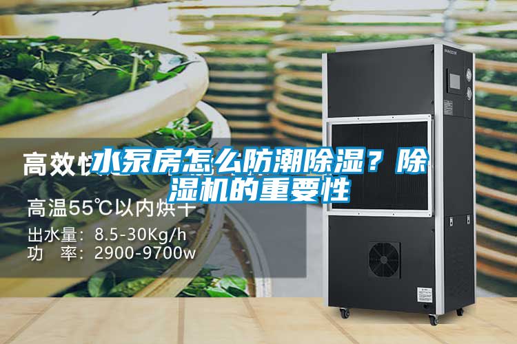 水泵房怎么防潮除濕？除濕機的重要性